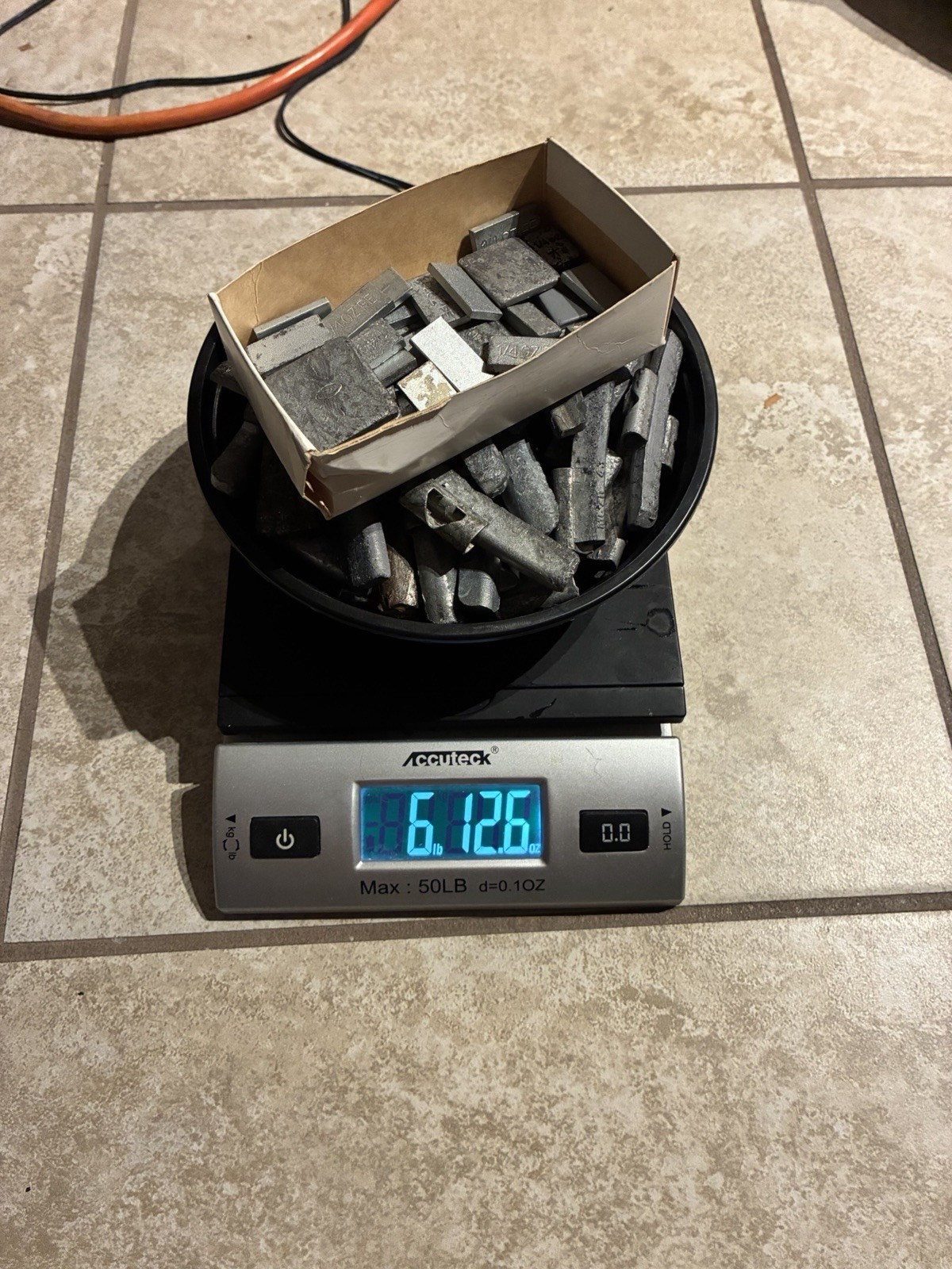 6.8 POUNDS Tire Wheel Lead Weights for Car/truck For reuse. Various Sz & Weight