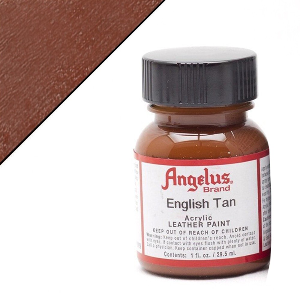 16AS Angelus Acrylic Leather Paint For Purse Leather Vinyl 1 Oz All 80 Colors