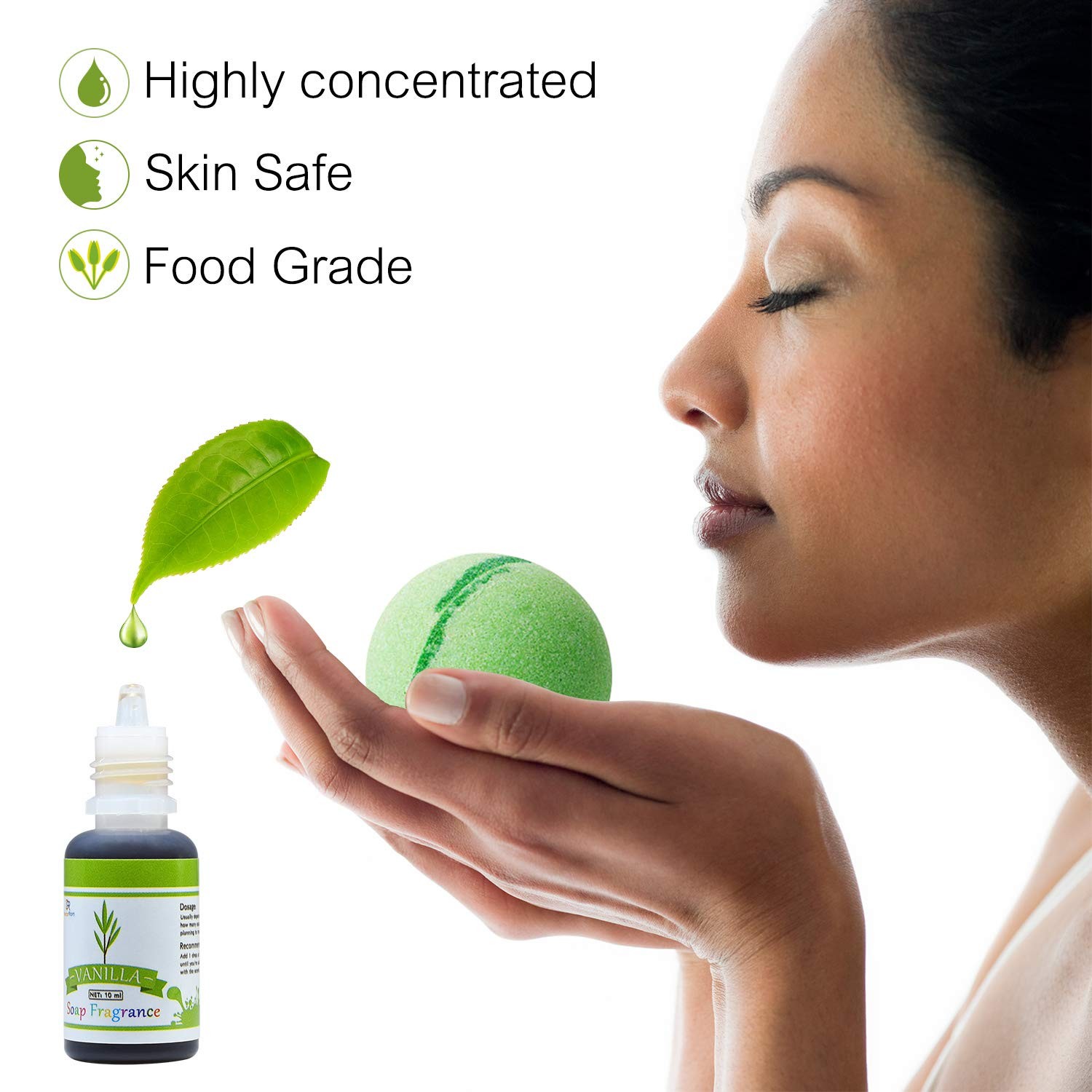 18 Soap Making Scent – Liquid Fragrance Oils Set 0.33 Fl Oz (Pack of 18)