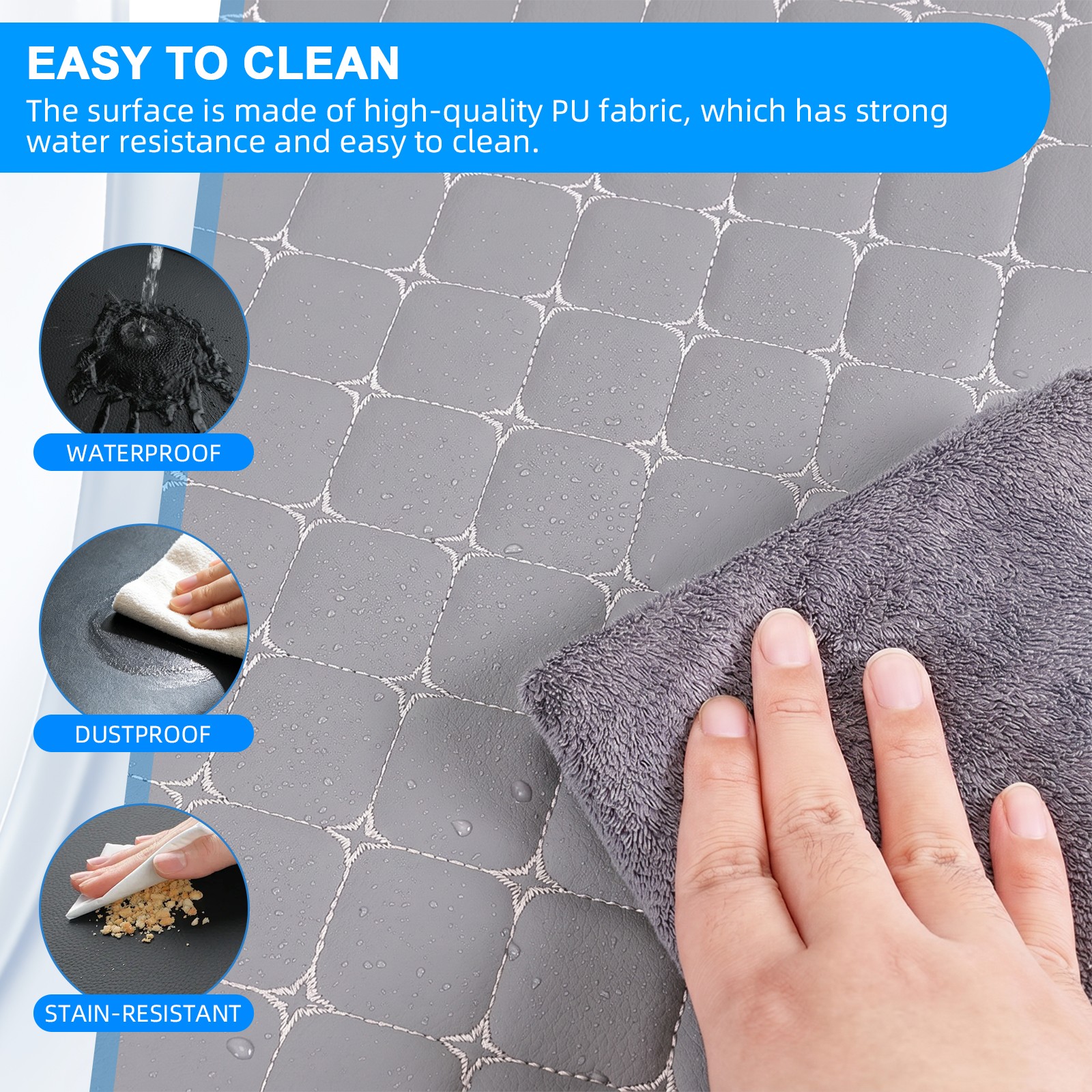 Car Headliner Foam Backing material Car Ceiling Fabric Repair Car Roof Lining