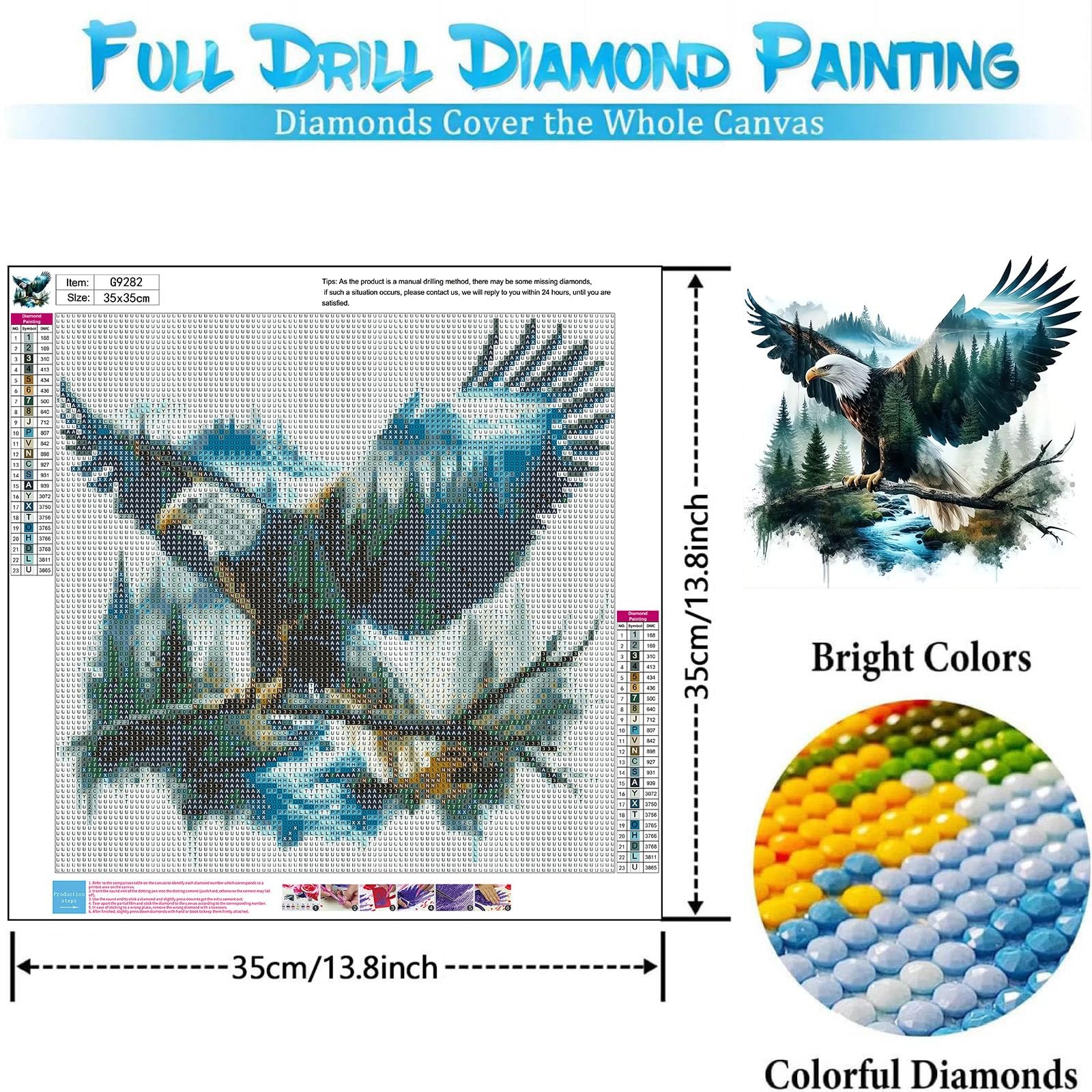 Diamond Art Kits for Adults Forest, 5D Diamond Painting for Adults Beginners …