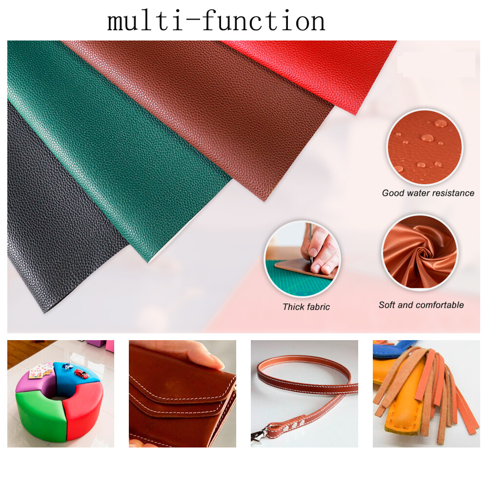 Upholstery Synthetic Leather Sheets Anti-UV for Boat,Car DIY Renovate 55″ Wide
