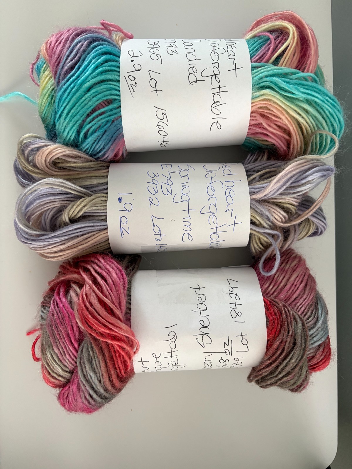 Red Heart Boutique Unforgettable Yarn Winery Tidal Cappuccino Sunrise multi skei