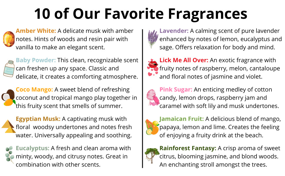 Fragrance Oil For Soap Making Candle Home Burner Warmer Incense DIY Body Oil