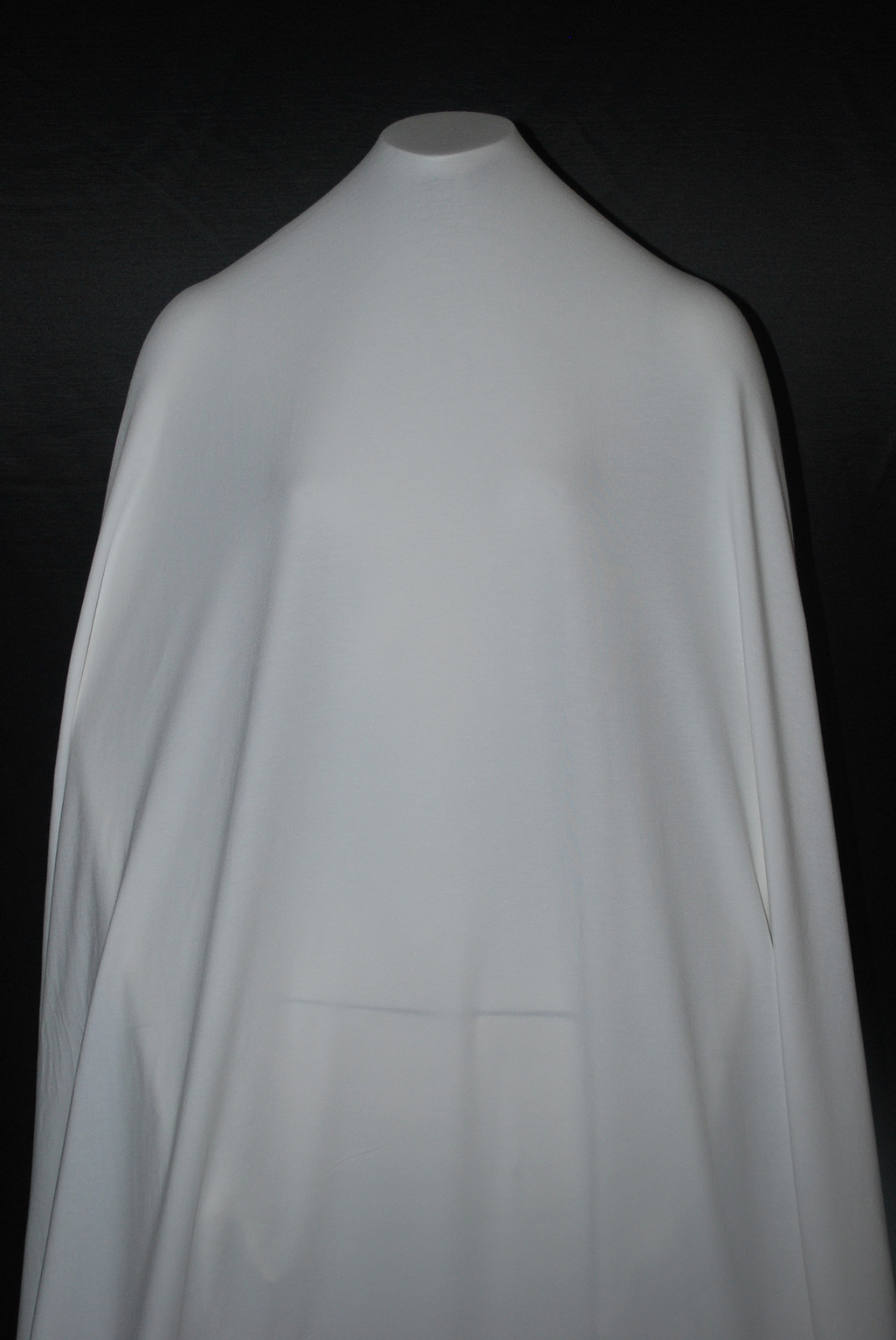 Silky Micro Modal Supima 4 Ways Spandex Jersey Knit Fabric Eco-Friendly White
