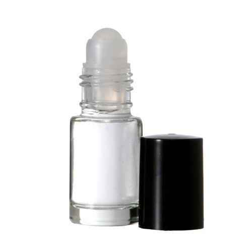 5 ml Glass plain Roll On Bottles, 1/6 oz., Vials Perfume ROLLER OIL BOTTLES 6 PK