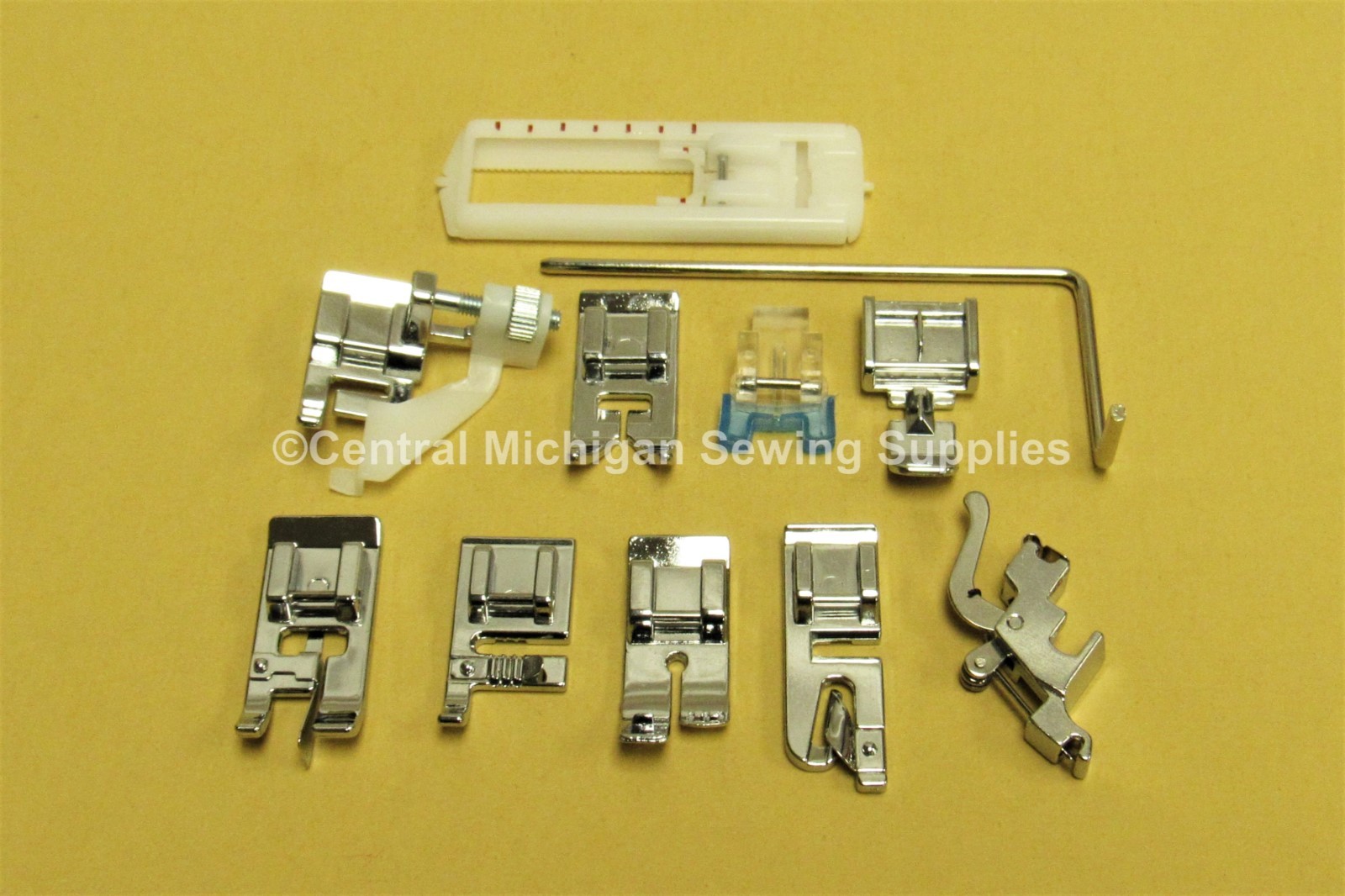 Low Shank Sewing Machine Snap on Feet & Attachments Fits Many