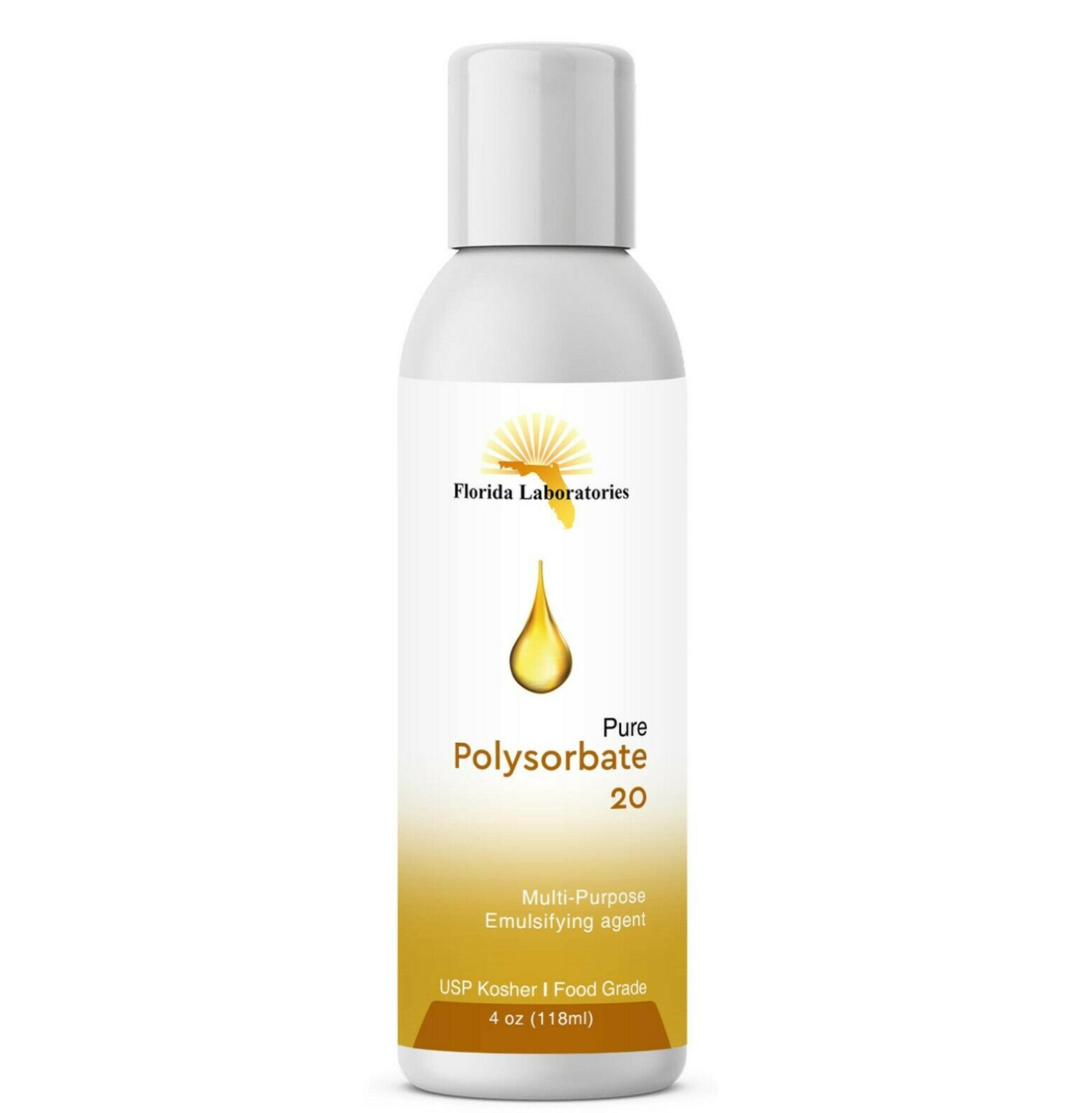 Polysorbate 20 Pure Food Grade Kosher – High Quality – Sizes Available