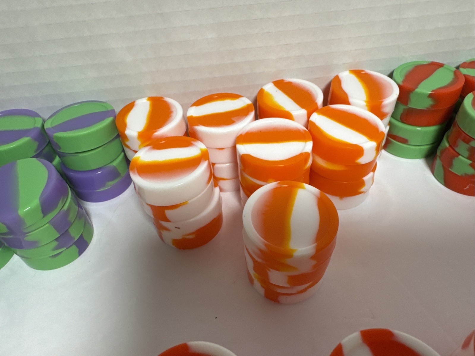 5ML Silicone Non Stick Oil Jars Wax Containers Pack Of 100