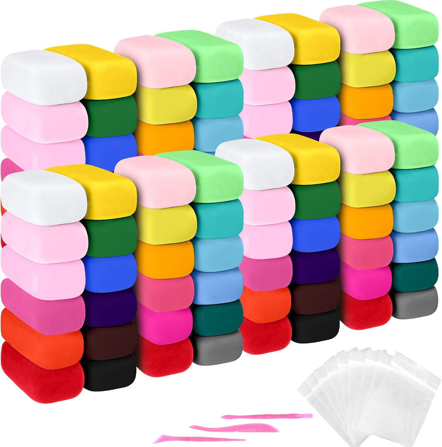 360 Pcs Air Dry Clay Kit with 36 Colors & Tools – Perfect for All Ages!