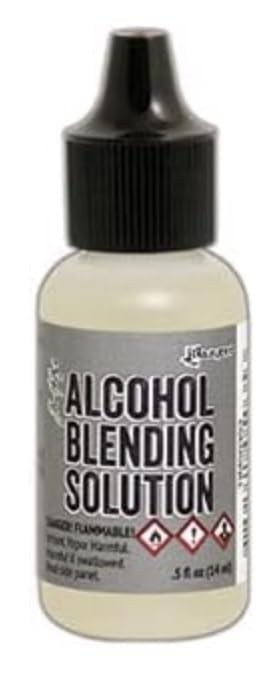 Tim Holtz Alcohol Neons, 8-Pack Ink Set with 0.5 fl oz Blending Solution