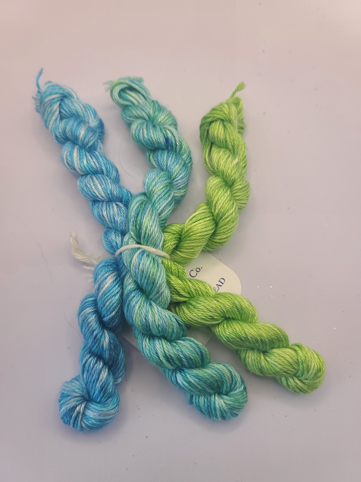 Hook and Harbor Co. H & H Co Hand Dyed Mulberry Silk Embroidery Thread