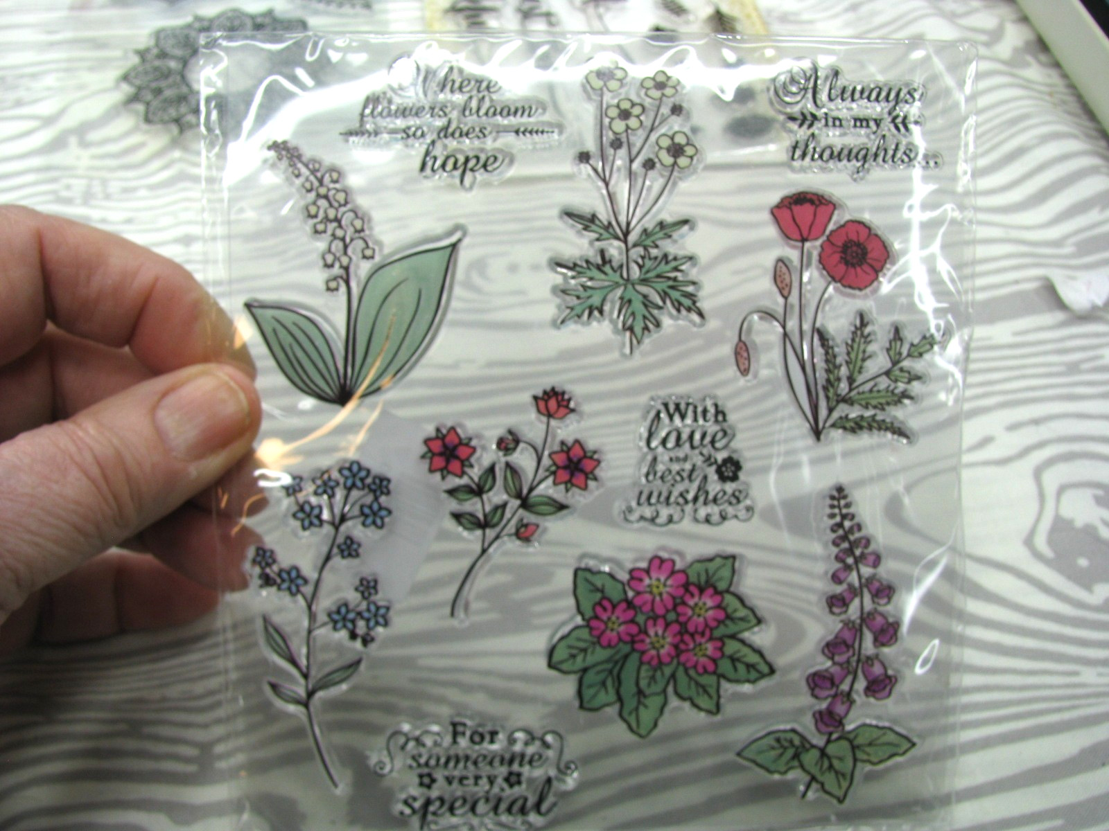 HUGE Mix Lot NEW Clear Cling Stamps, Mandalas, Florals, Prayers, FALL, CLEARANCE