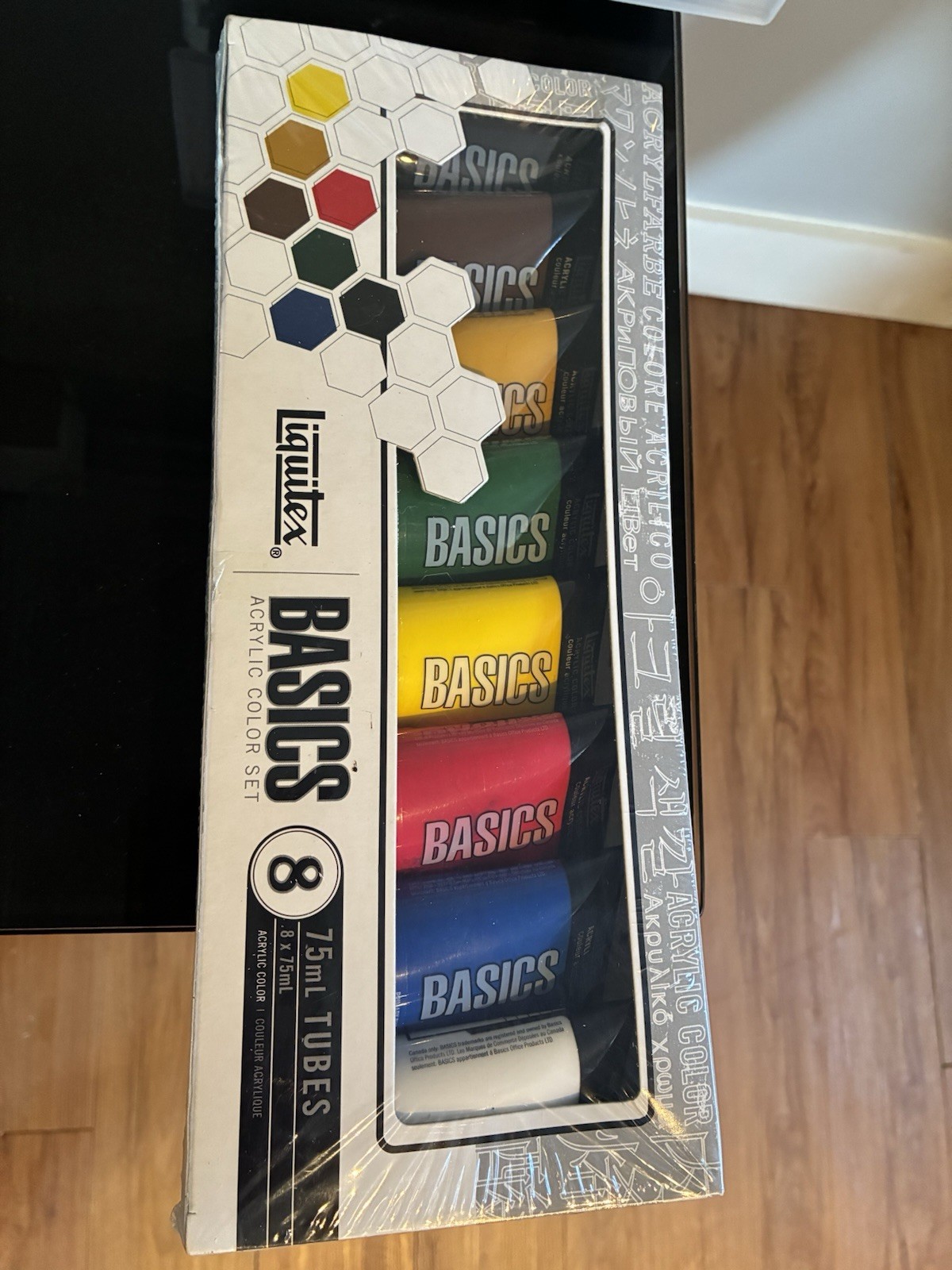 LIQUITEX / COLART 101008 BASICS 8 TUBE 75ML SET