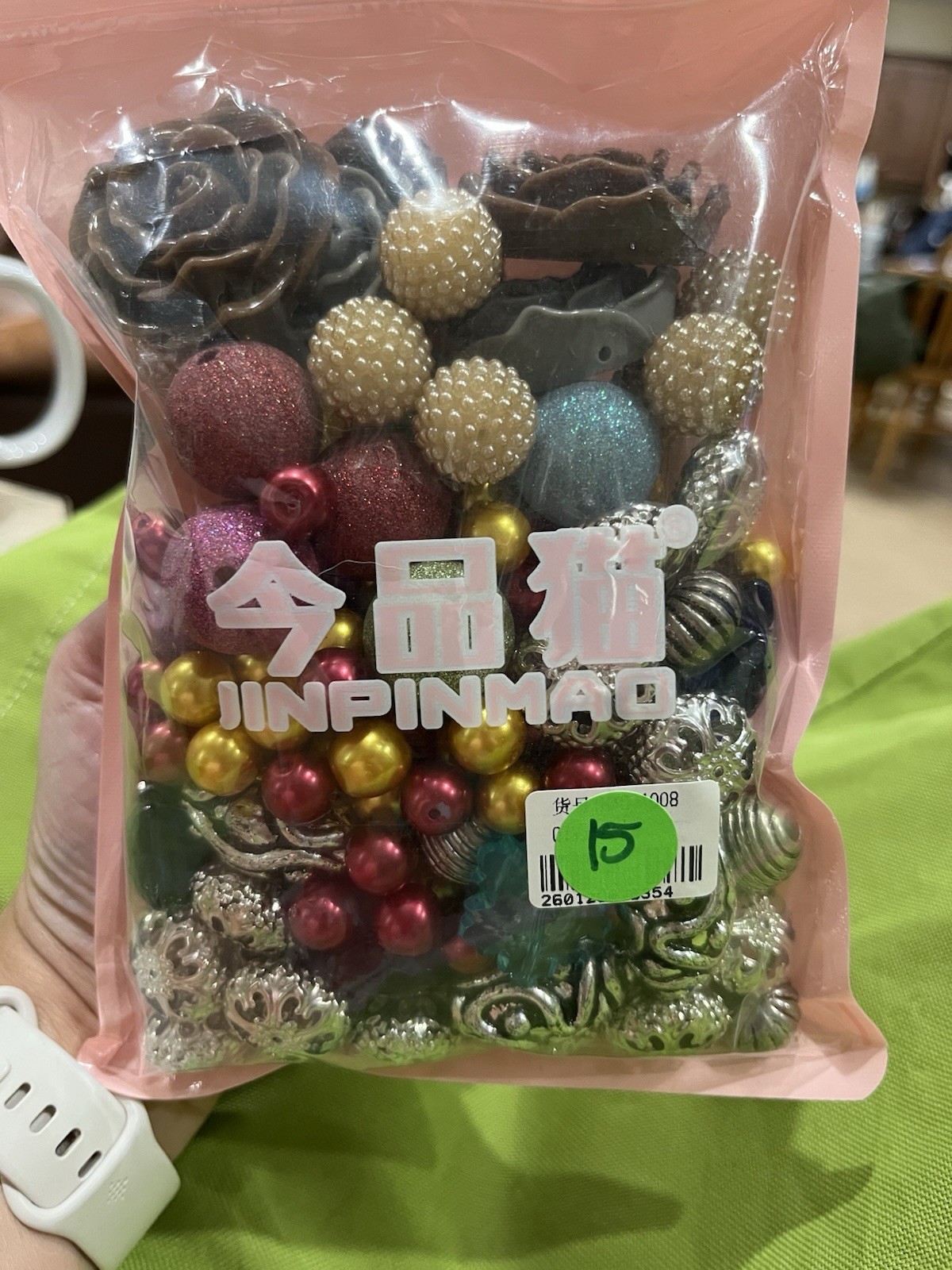 Mix Lot of Beads for Jewelry Making