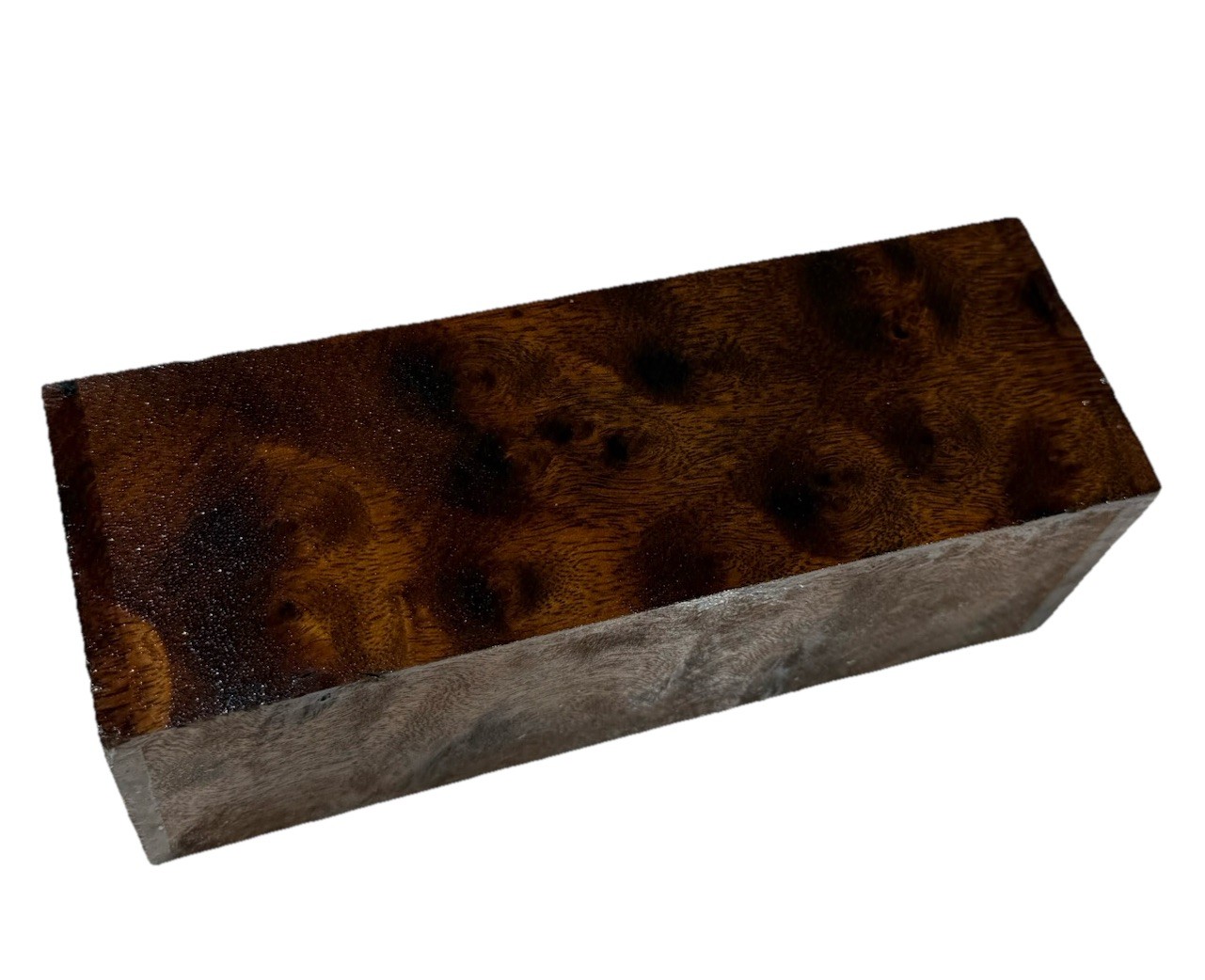Camphor burl wood turning blank 2-5/8″ x 2-5/8″ x 7-1/2″ (d66) Dried