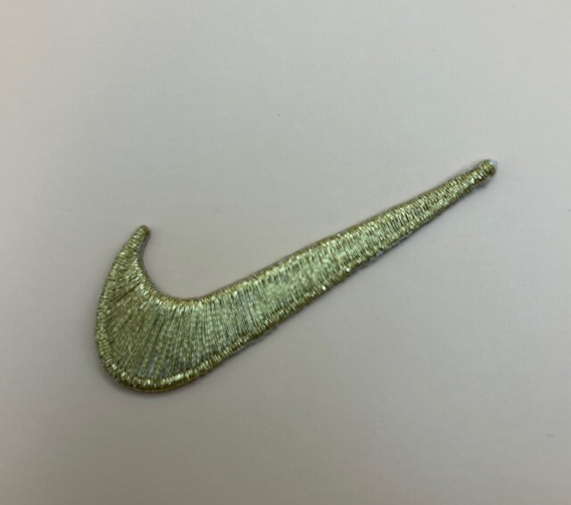 SWOOSH 2.5″ Embroidered Iron On Patch. Multiple Variations