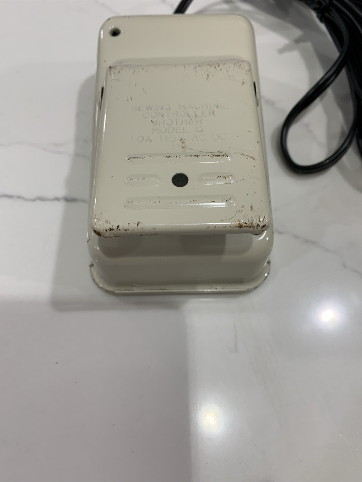 Brother Model G Sewing Machine Foot Pedal 3-Prong VX-970 VX-780 VX-75 1.0A-115V
