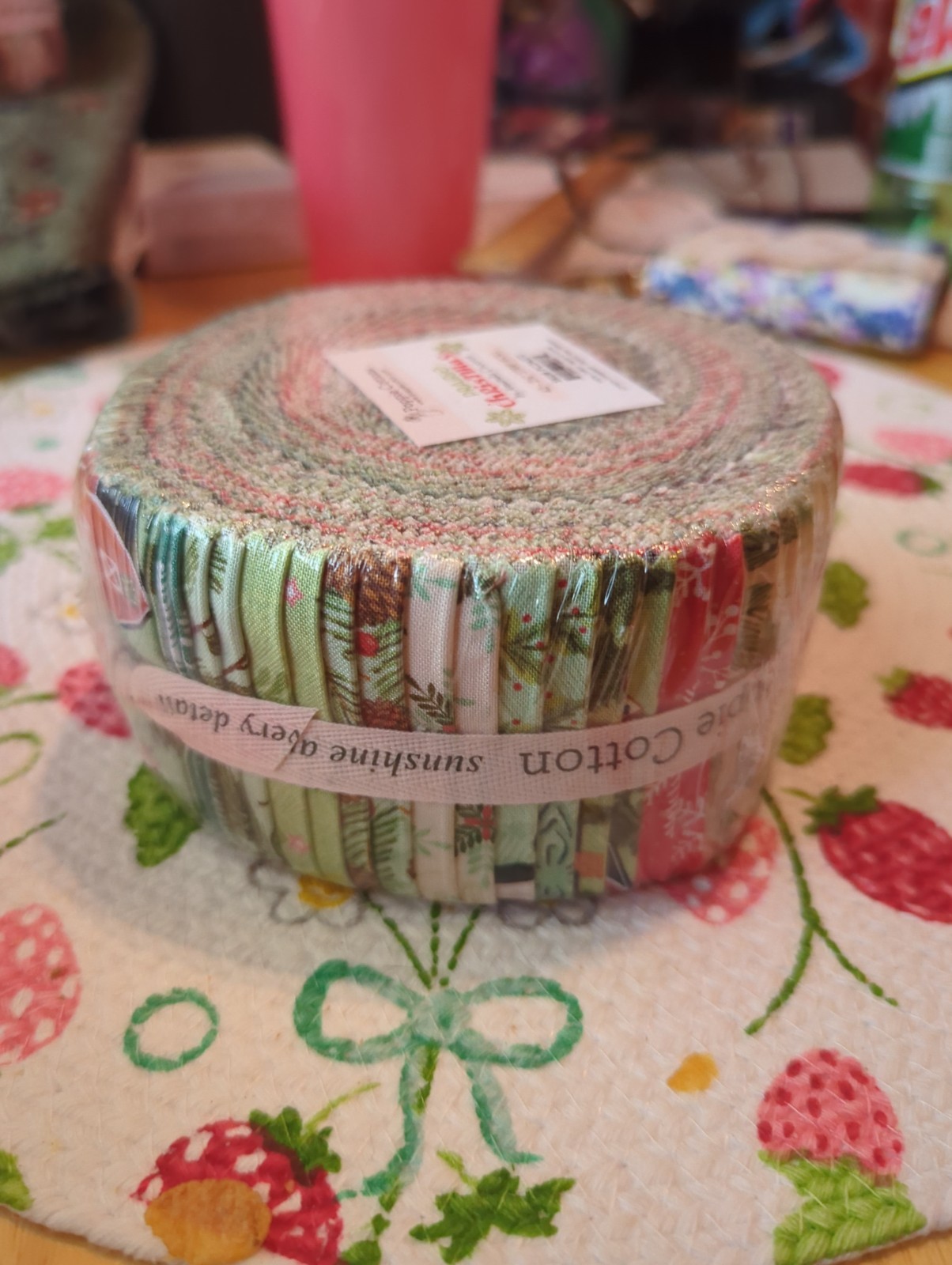 Poppie Cotton’s Prairie Christmas Jelly Roll (42-2.5″ Strips Of Cotton Fabric)