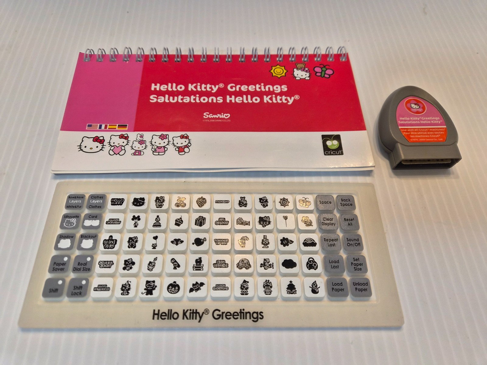 Mixed Cricut Cartridges – Linked Status Unknown
