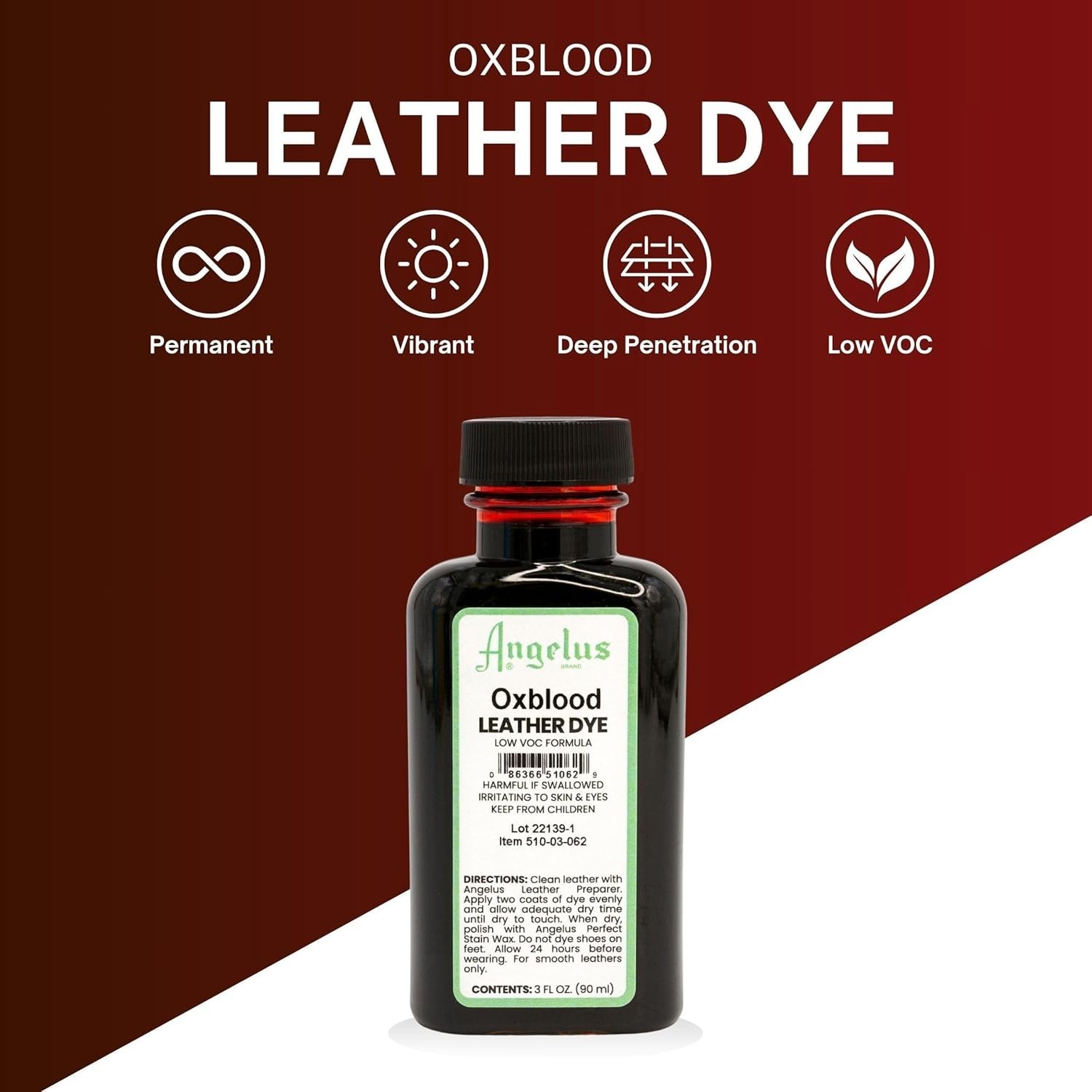 Leather Dye – Flexible Leather Dye for Shoes, Boots, Bags, Crafts, Furniture,…