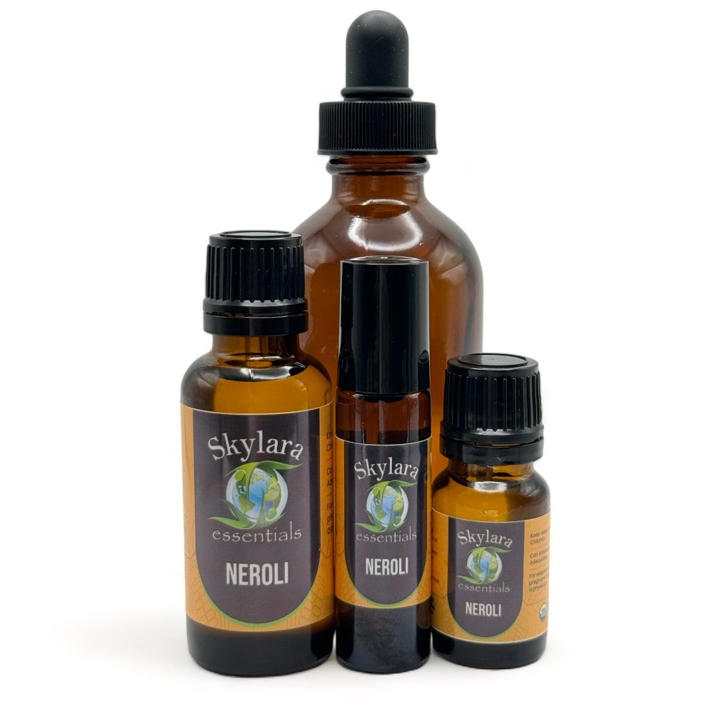 Skylara 100% Pure Organic Neroli Essential Oil