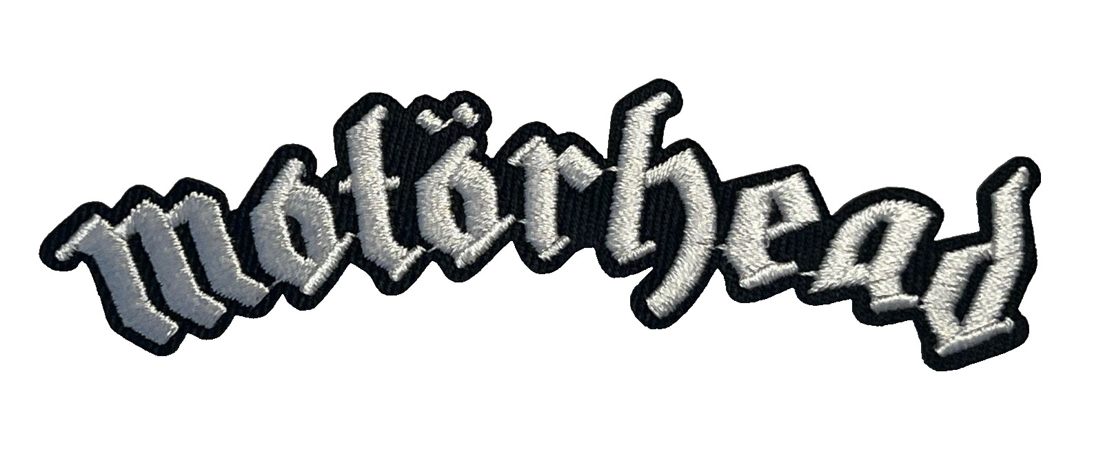MOTORHEAD – HEAVY METAL ROCK BAND – 3 1/2″ x 1/2″ Embroidered Iron-On Patch