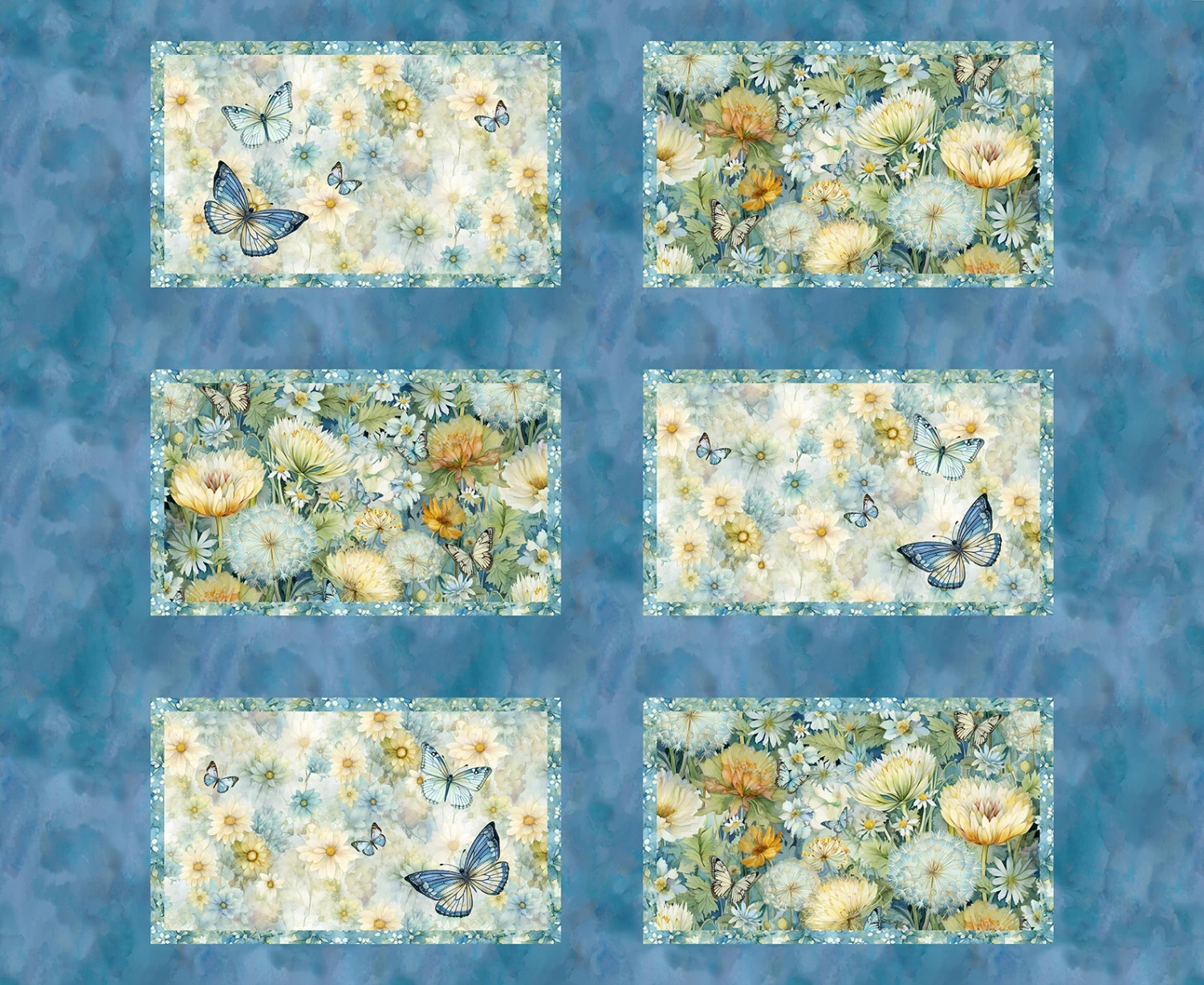 Whisper Forest Whisper Panel 24in x 44in Timeless Treasures Fabrics
