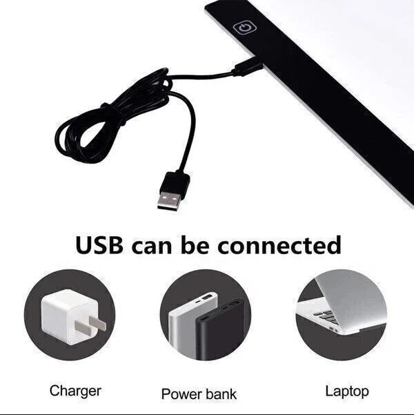 A4 LED Light Board for Rhinestone Painting USB Powered Light Pad for Drawing New
