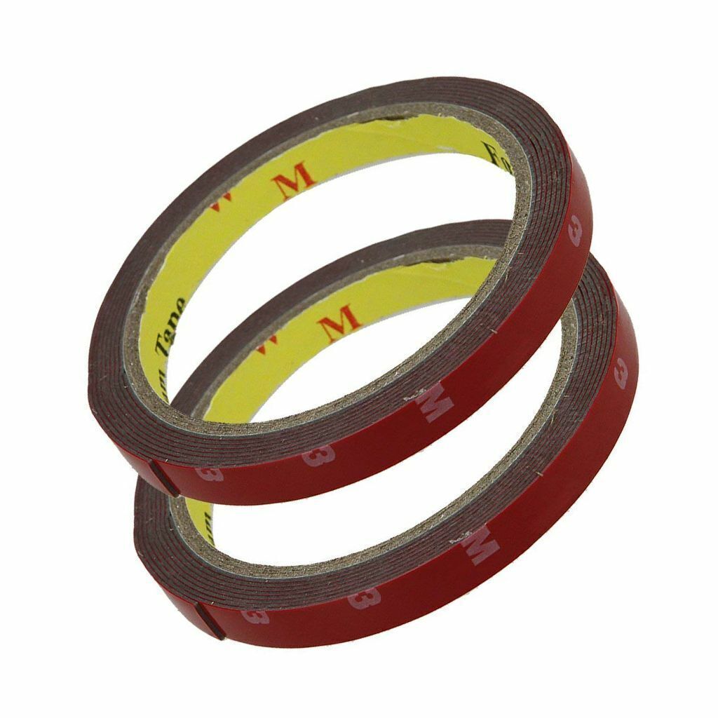 Lot Auto Truck Car Acrylic Foam Double Sided Attachment Tape Adhesive 3m x 10mm