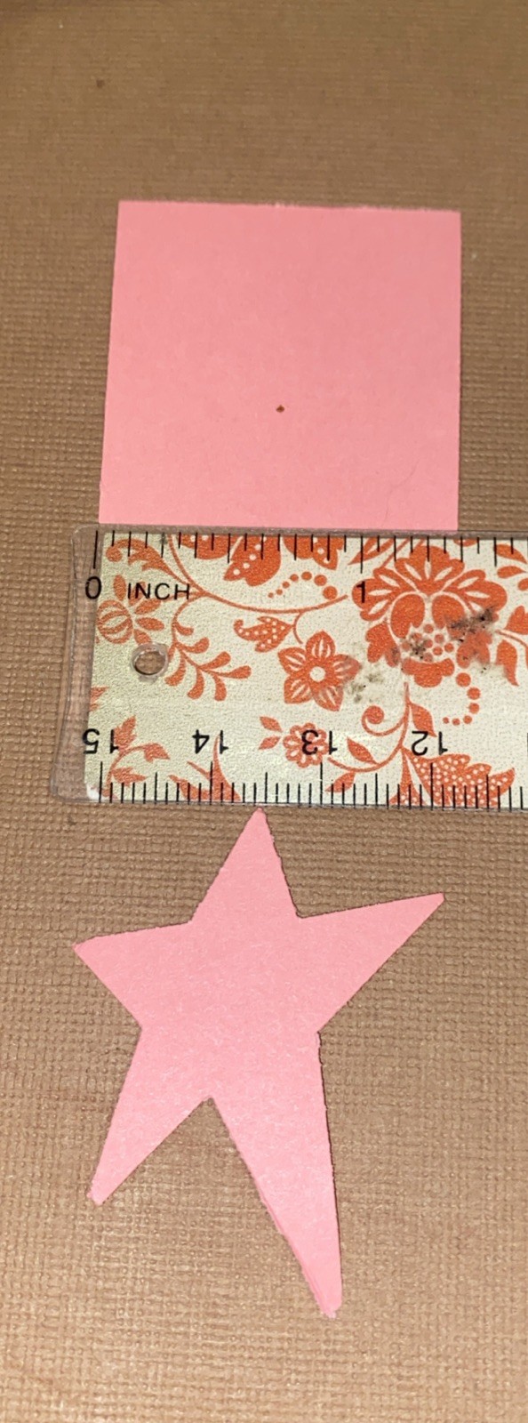 EK Success Square 1.5” And Star Decorative Tag Punch Whale Tale Lot Of 2