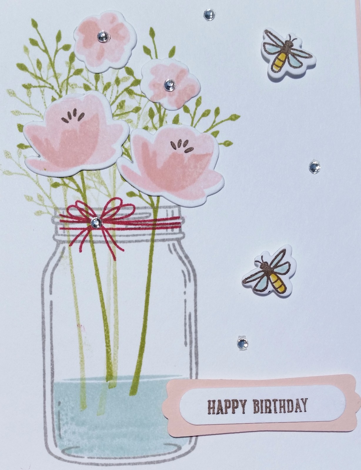 HAPPY BIRTHDAY, GET WELL, THANK YOU HANDMADE CARD KIT, STAMPIN’ UP JAR OF LOVE