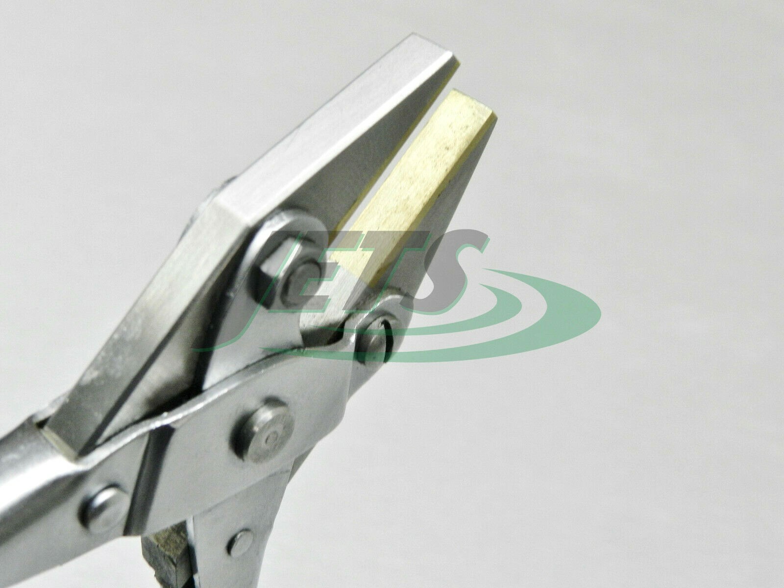 Brass Jaw Parallel Flat Nose Pliers 125mm Non Marring Jaws for Jewelry Crafts