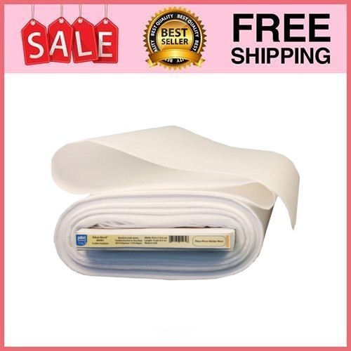 Pellon 809 Décor Bond White Fusible Fabric Stabilizer, 45″ x 10 Yards