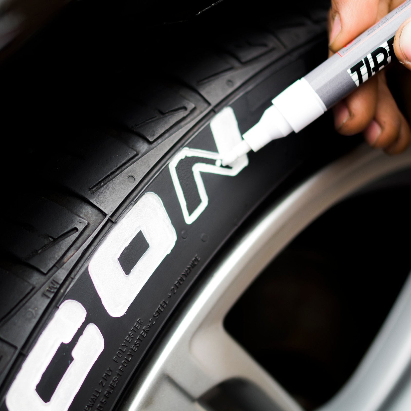 Tire Ink Permanent Marker For Tire Lettering Paint Pen USA Seller