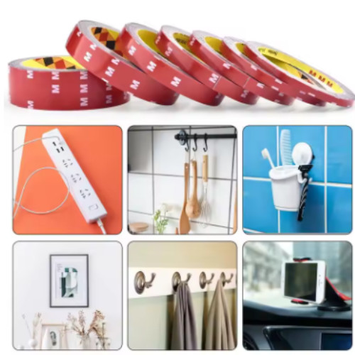 Strong Double Sided Adhesive Foam Tape for Car Exterior & Home Repair