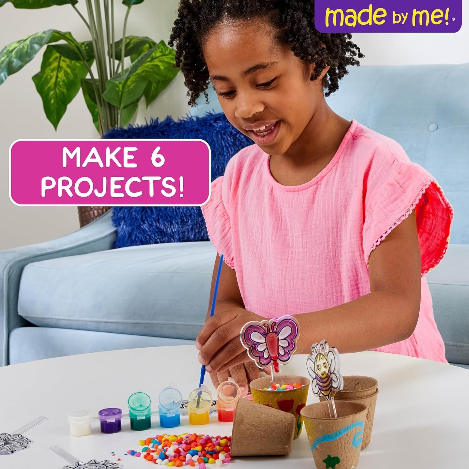 Fun Suncatcher Painting Set: 6 Designs, 11 Vibrant Paints, Perfect for All Ages!
