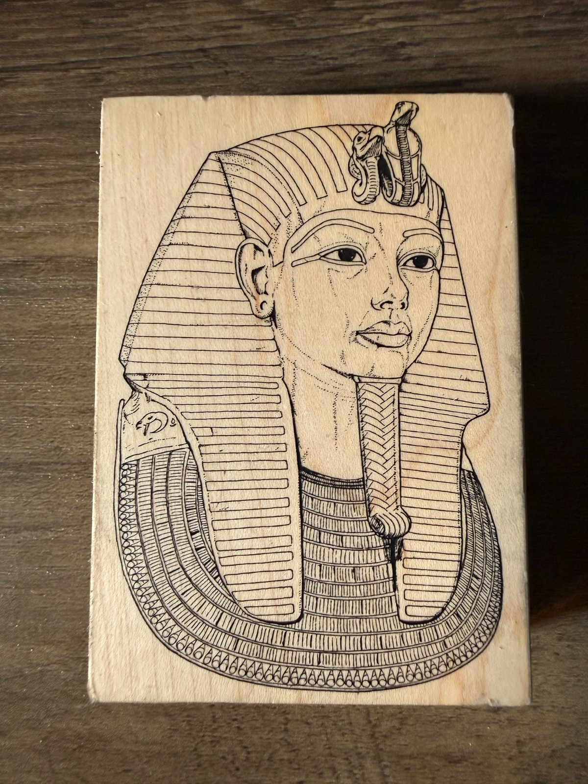 Stamp It ~ Ancient Egypt King Tut H 1329 Rubber Stamp ~ P5