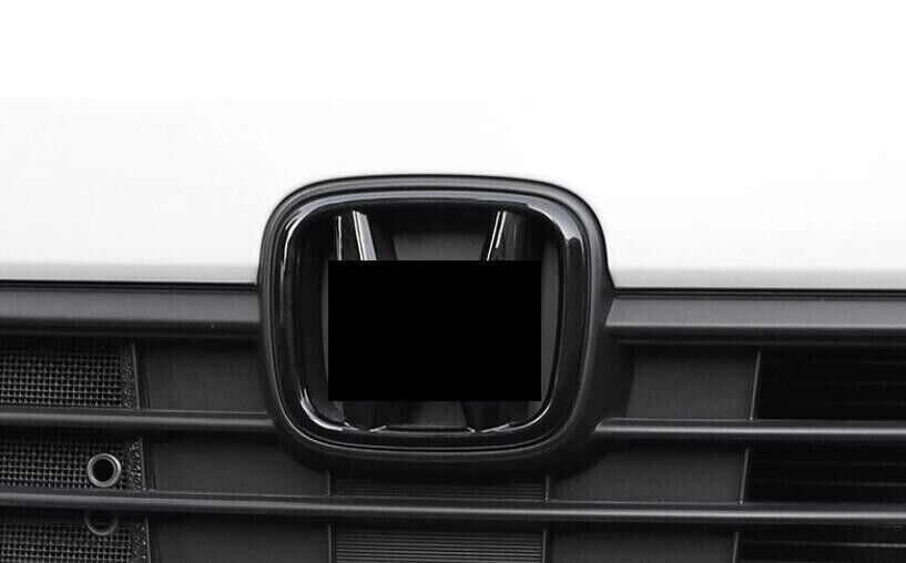 For HOND-A Civi-c 3PCS Glossy Black Front Griile Emblem Re 2022-2025