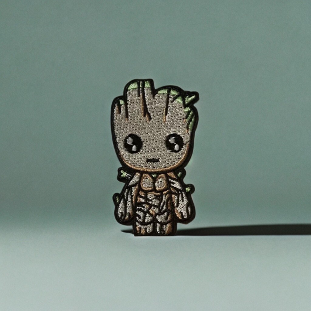 Disney Marvel Groot Patch – Iron On, Guardians Of The Galaxy Kawaii – US SELLER