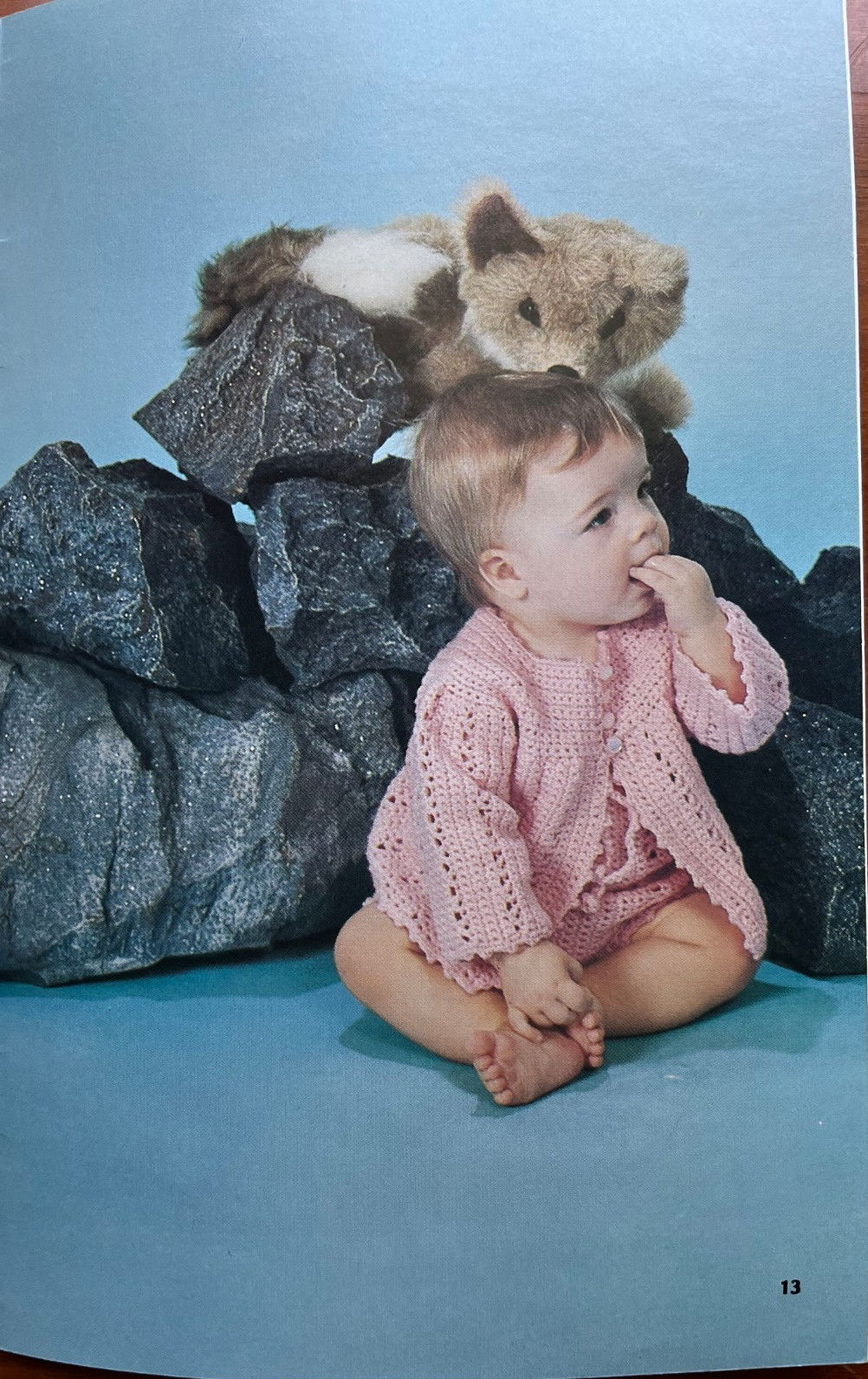 Vintage 1978 Red Heart Small Pleasures Baby Pattern Booklet 272 Knit & Crochet