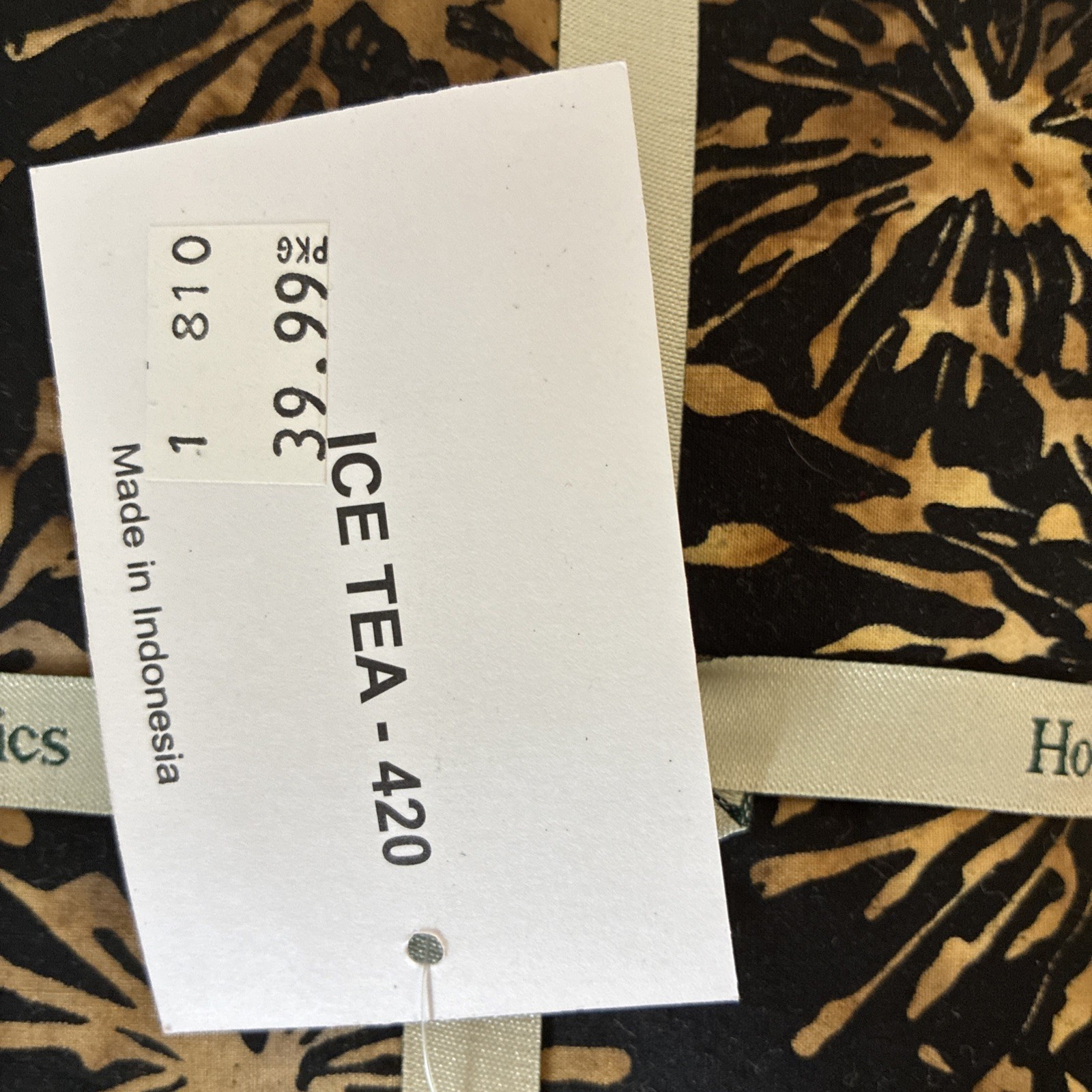 Bali Handpaints Batik FQ Bundle – 14 FQs – Hoffman Fabrics – Ice Tea