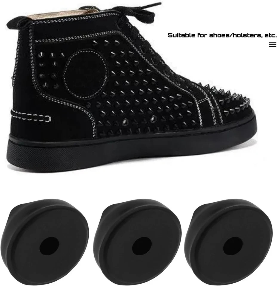 20 Sets 6Mm Black Spare Studs Screws Compatible with Christian Louboutin DIY …