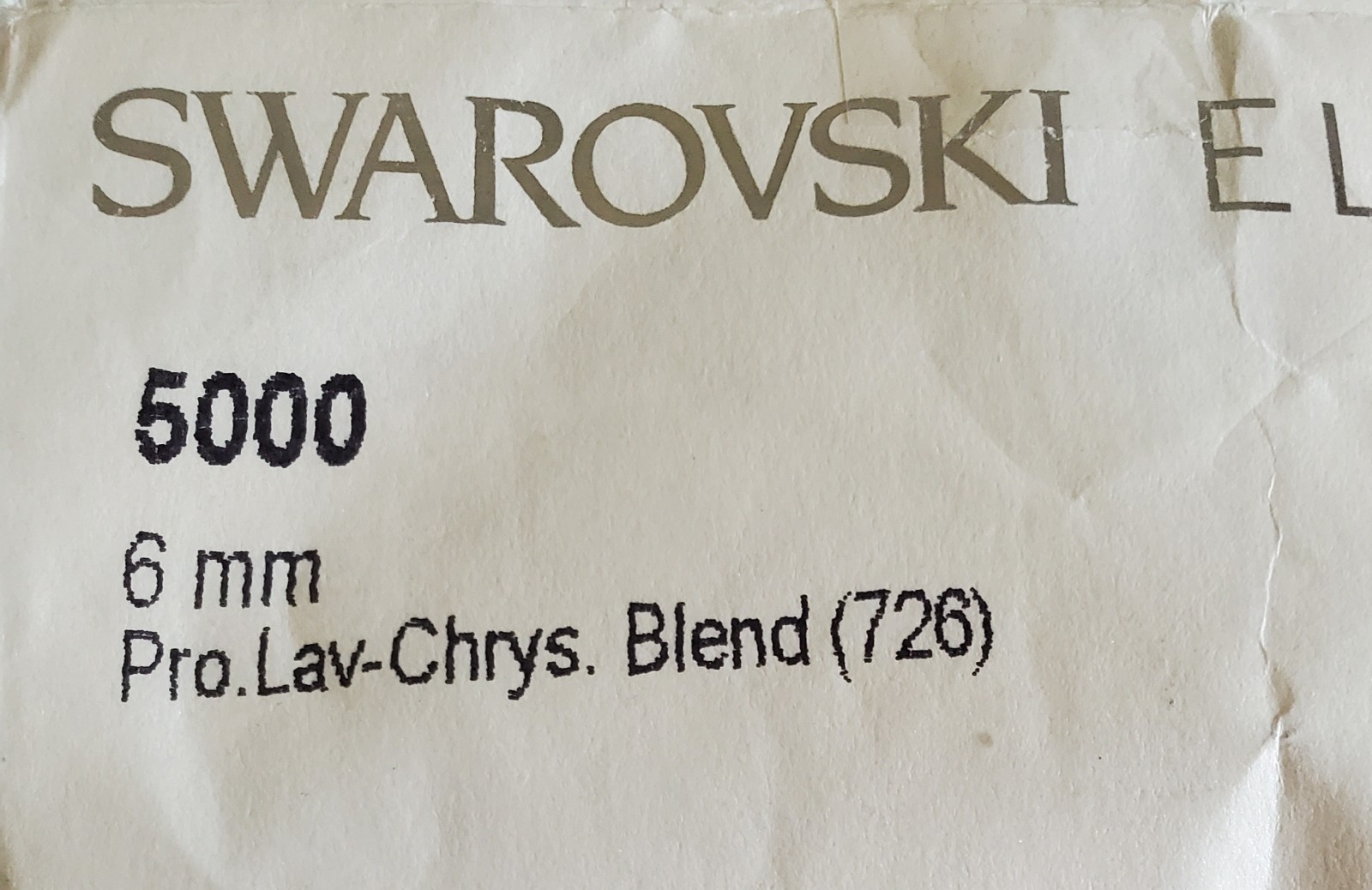Swarovski 5000 6mm round beads Provence Lavender-Chrysolite Blend (12pcs)