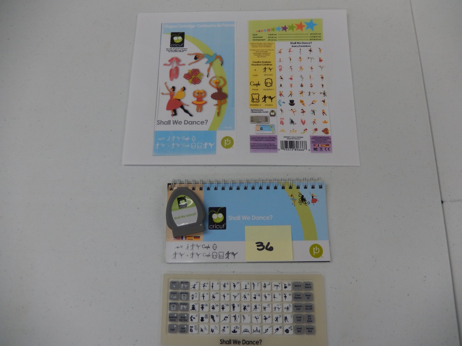 Cricut Cartridge, Overlay and Book YOU PICK Title Link Status Unknown (See Desc)