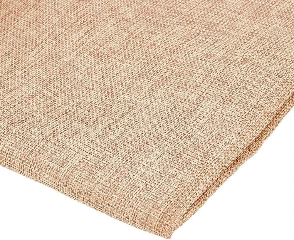OLYCRAFT 19.7×57.5 Inch Beige Linen Speaker Grill Cloth Fabric…