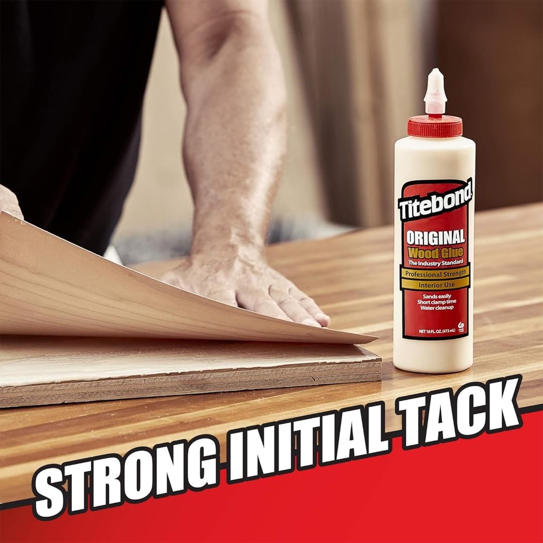 Titebond Original Wood Glue 5062, Industry 4 Ounce (Pack of 1), Pack 1