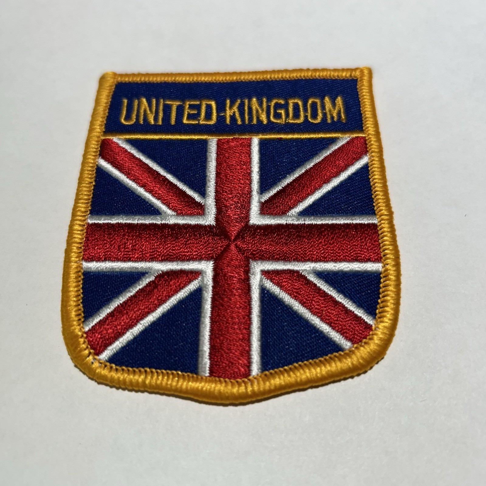 England Patch United Kingdom Great Britain London Embroidered Badge 3″x2.5″