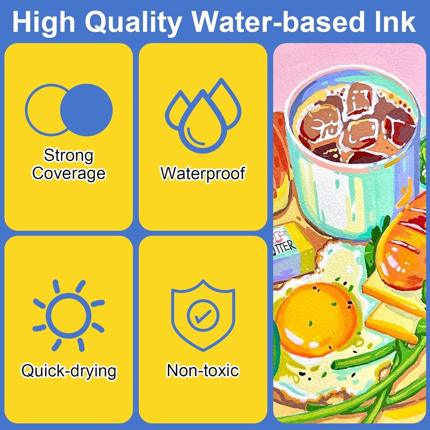 Eco-Friendly 240 Acrylic Paint Pens Assortment
