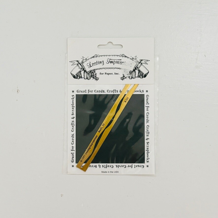 Lasting Impressions Brass Stencils